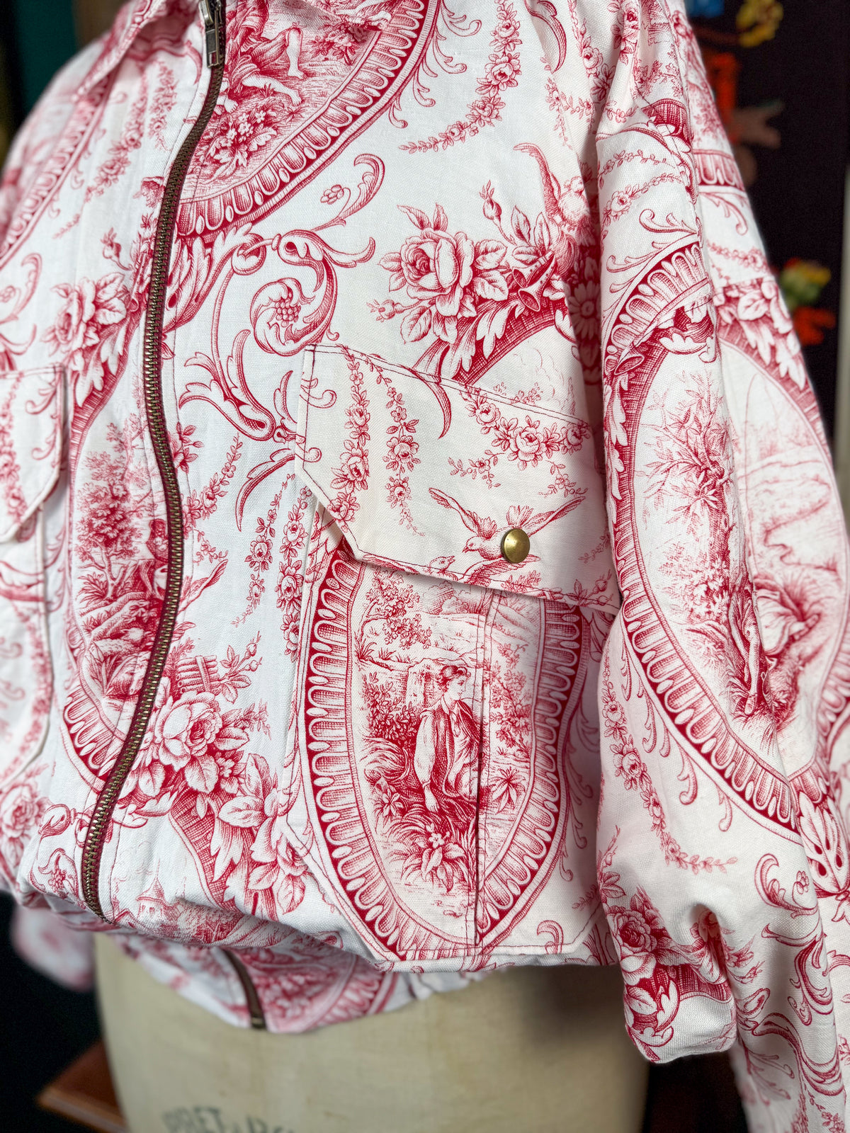Veste Toile de Jouy