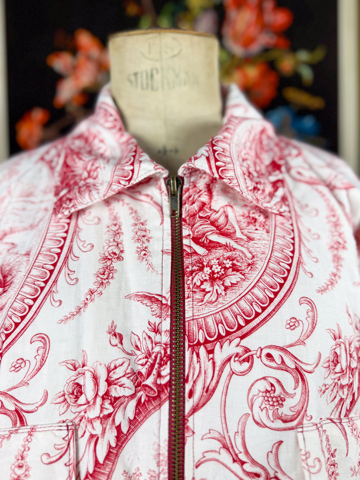 Veste Toile de Jouy